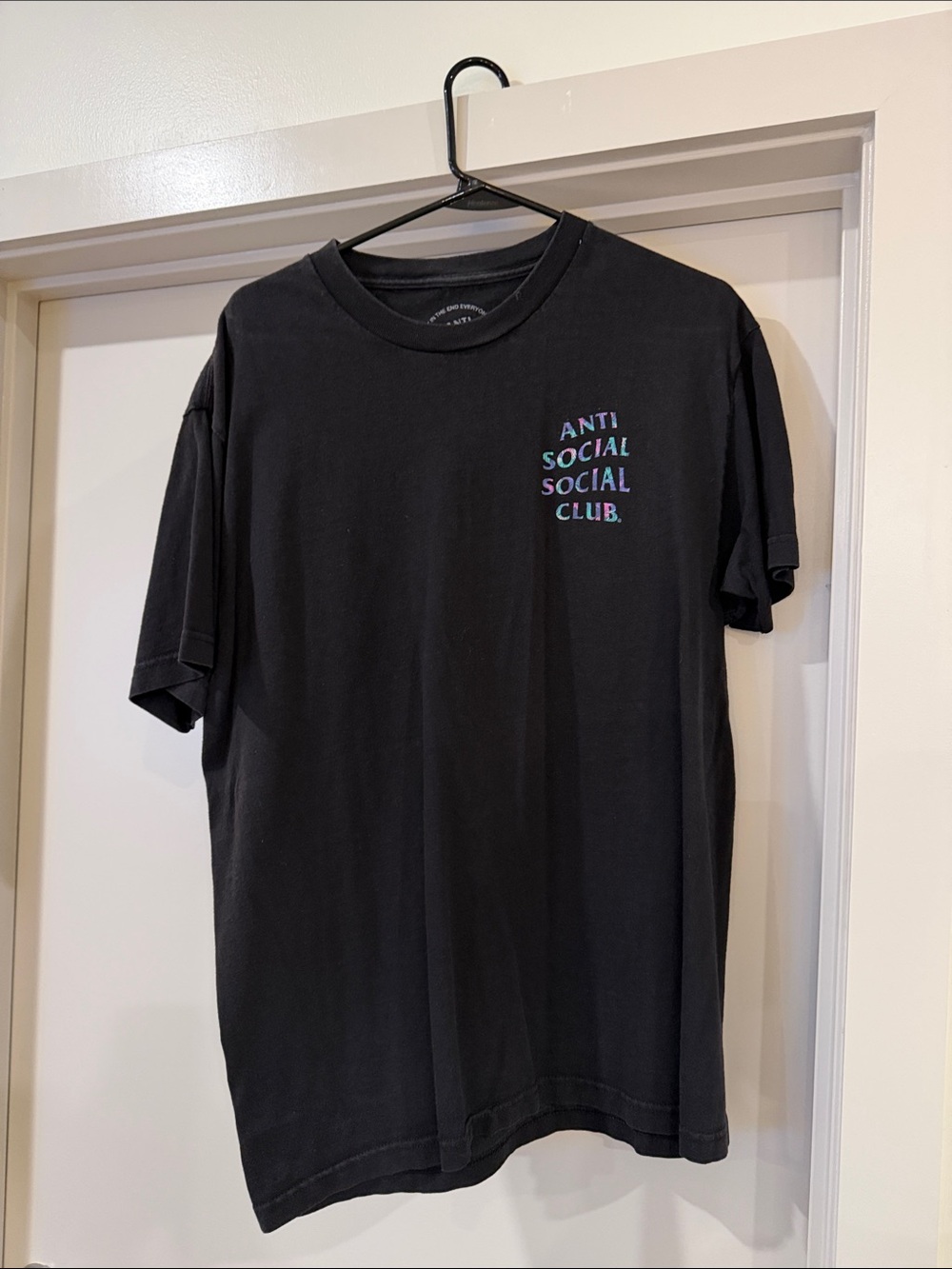 Anti Social Social Club Black Tee - L